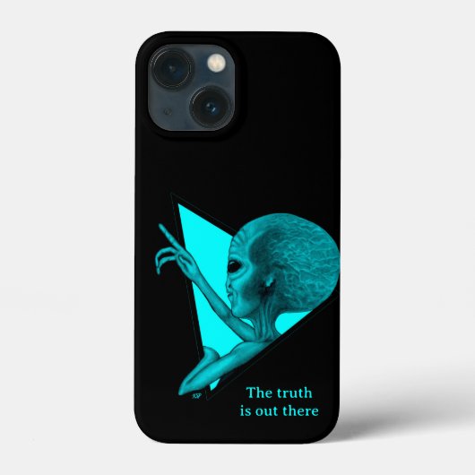 Grey Alien, de waarheid is er Case-Mate iPhone Case (Achterkant)