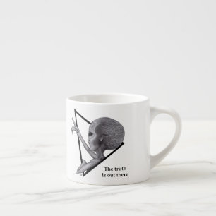 Grey Alien, de waarheid is er Espresso Kop
