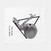 Grey Alien, de waarheid is er Fleece Deken (Voorkant (Horizontaal))