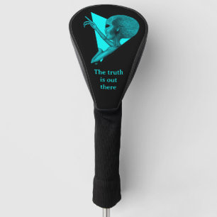 Grey Alien, de waarheid is er Golfheadcover