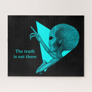 Grey Alien, de waarheid is er Legpuzzel