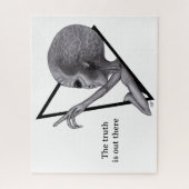 Grey Alien, de waarheid is er Legpuzzel (Verticaal)
