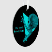 Grey Alien, de waarheid is er Ornament (voorkant)