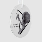 Grey Alien, de waarheid is er Ornament (voorkant)