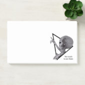 Grey Alien, de waarheid is er Post-it® Notes (Kantoor)
