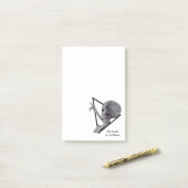 Grey Alien, de waarheid is er Post-it® Notes (Op bureau)