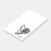 Grey Alien, de waarheid is er Post-it® Notes (Schuin)