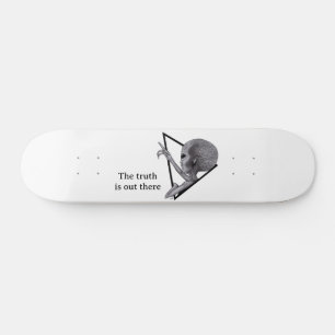 Grey Alien, de waarheid is er Skateboard