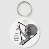 Grey Alien, de waarheid is er Sleutelhanger (Achterkant)