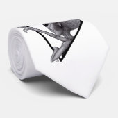 Grey Alien, de waarheid is er Stropdas (Opgerold)