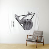 Grey Alien, de waarheid is er Wandkleed (In Situ (horizontaal))