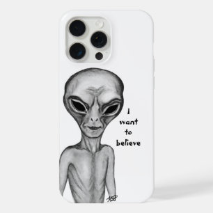 Grey Alien, ik wil geloven iPhone 15 Pro Max Hoesje