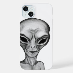 Grey Alien, ik wil geloven iPhone 15 Plus Case