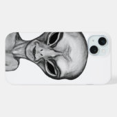 Grey Alien, ik wil geloven iPhone Hoesje (Achterkant horizontaal)