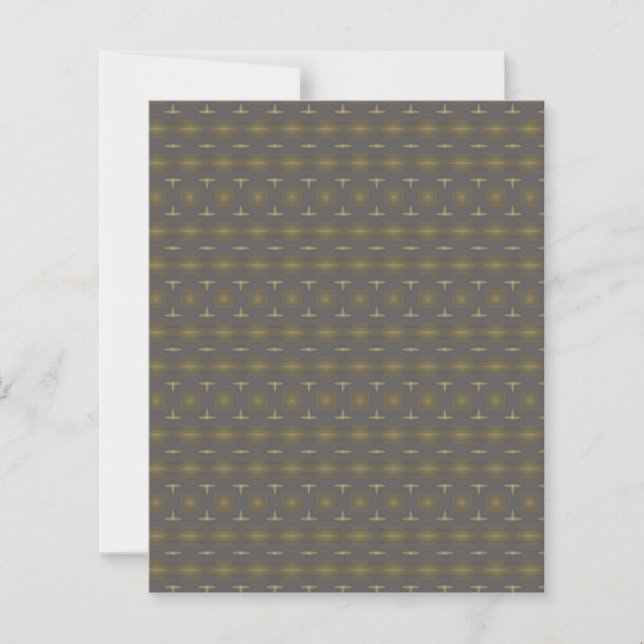 Grey and Yellow patterned scrapbook paper (Voorkant)