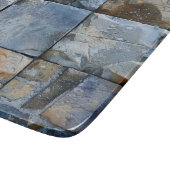 Grey Blue Stone Tegel Pattern Snijplank (Hoek)