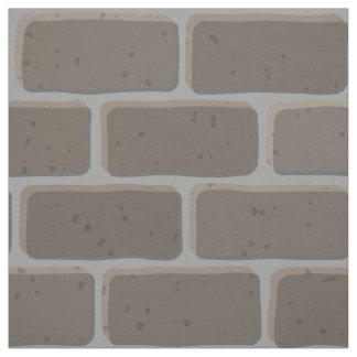 Grey Brickwall Stof