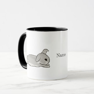 Grey bunny mok
