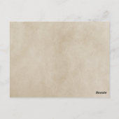 Grey Chic Chevron Numéro de table Carte postale (Dos)