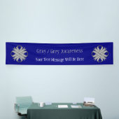 Grey Clover Ribbon door Kenneth Yoncich Spandoek (Beurs)