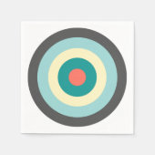 Grey Combination Bullseye van Shirley Taylor Servetten (Voorkant)