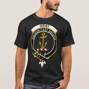 Grey Crest Tartan Clan Scottish Clan T-shirt