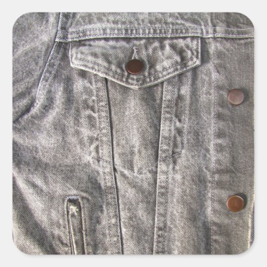 Grey Denim ~ autocollant (Devant)