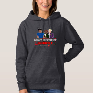 Grey District Agency Hoodie