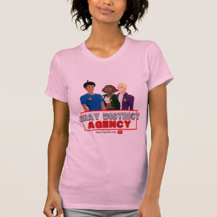 Grey District Agency T-Shirt voor vrouwen