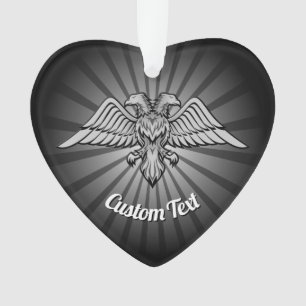 Grey Eagle met twee hoofden Ornament