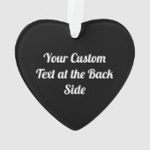 Grey Eagle met twee hoofden Ornament (achterkant)