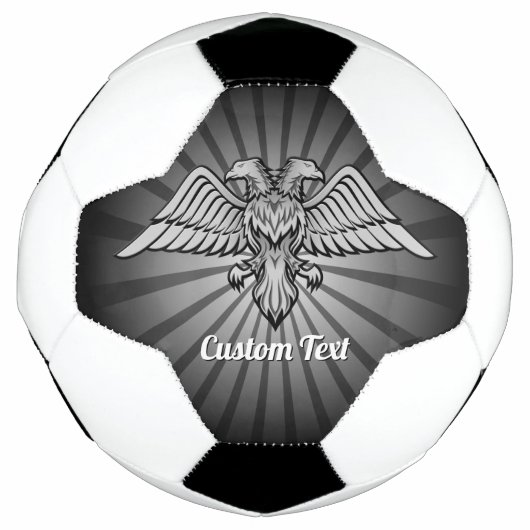 Grey Eagle met twee hoofden Voetbal (Voorkant)