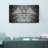 Grey Eagle met twee koppen Banner (Beurs)