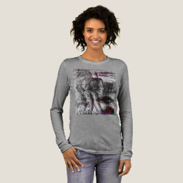 Grey Echo - Abstract Form Shirt