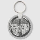 Grey ER Nurse Sleutelhanger (Voorkant)