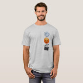 Grey Fast en Furious Emoji Words T-Shirt (Voorkant volledig)