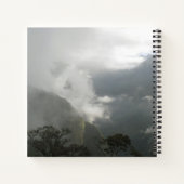 Grey Foggy Nuages Montagnes Bullet Journal (Dos)