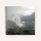 Grey Foggy Nuages Montagnes Bullet Journal (Devant)