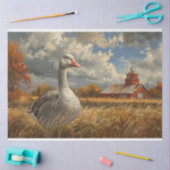 Grey Goose Farmhouse Kunstwerk Decoupage Tissuepapier (Craft)