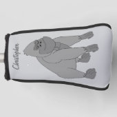 Grey Gorilla Design Golfheadcover (Voorkant)