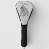 Grey Gorilla Design Golfheadcover (Voorkant)