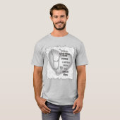 Grey Heart Verpleegkundige Langdurige Zorg T-shirt (Voorkant volledig)