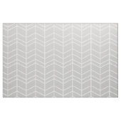 Grey Herringbone Chevron Stof (Fat Quarter)