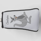 Grey Kangaroo Design Golfheadcover (Voorkant)