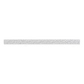 Grey Leopard Cheetah Print Grosgrain Lint (Voorkant)