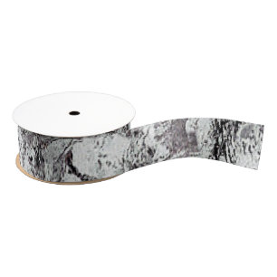 Grey Marble Kijk Grosgrain Lint