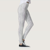 Grey Marble Patterned Leggings (Droite)