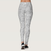Grey Marble Patterned Leggings  (Dos)