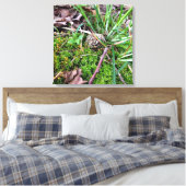 Grey Morel op canvas Afdruk (Insitu (Slaapkamer))