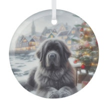 Grey Newfoundland Dog